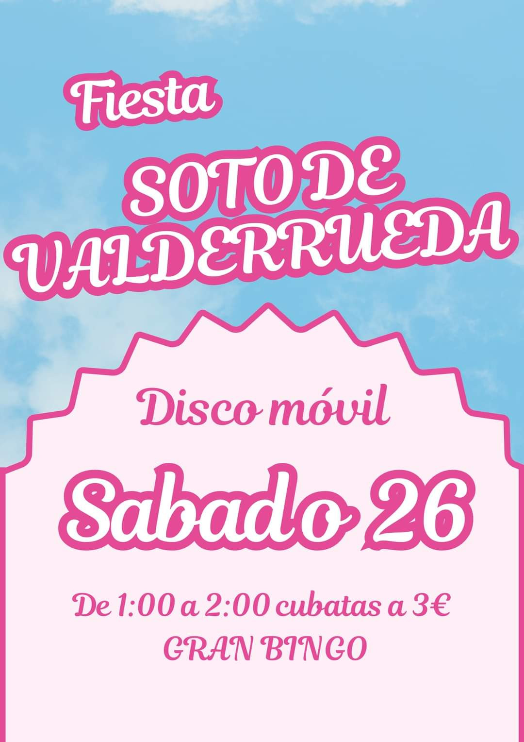 Fiestas soto de valderrueda