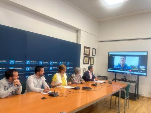 Un momento de la presentación del evento deportivo