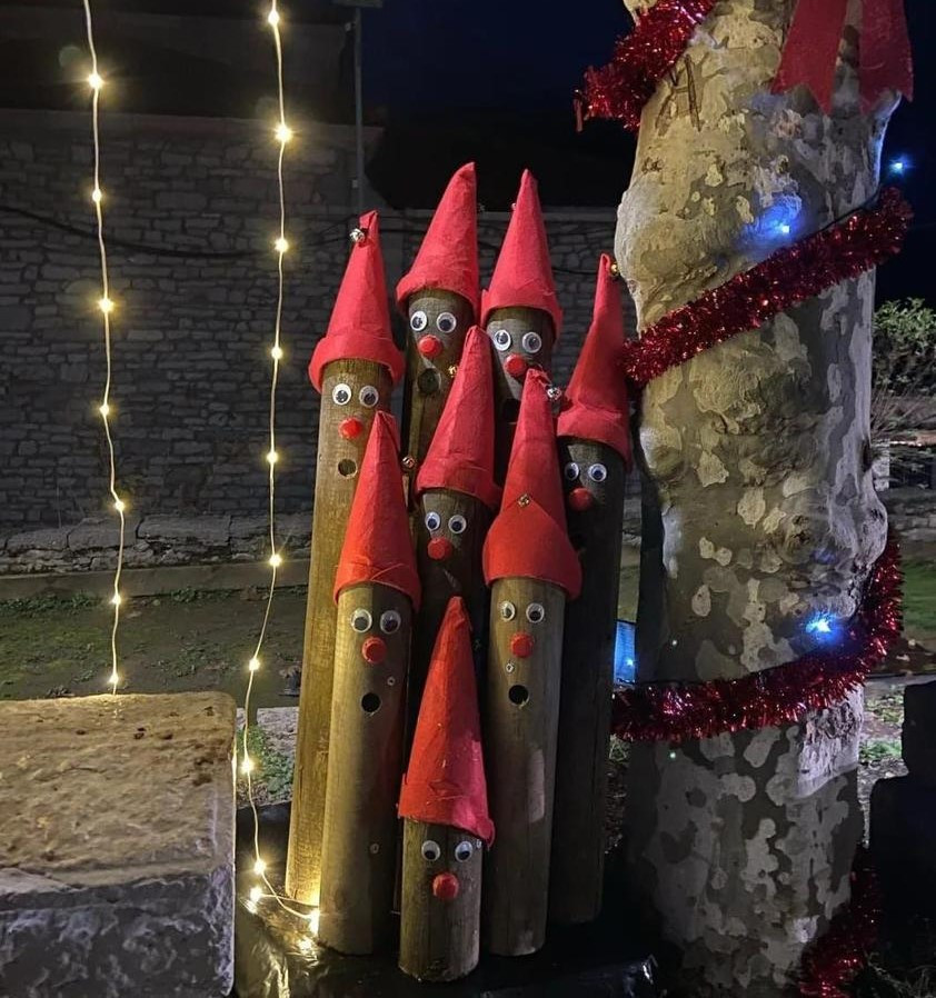 Coro navideño oseja de sajambre