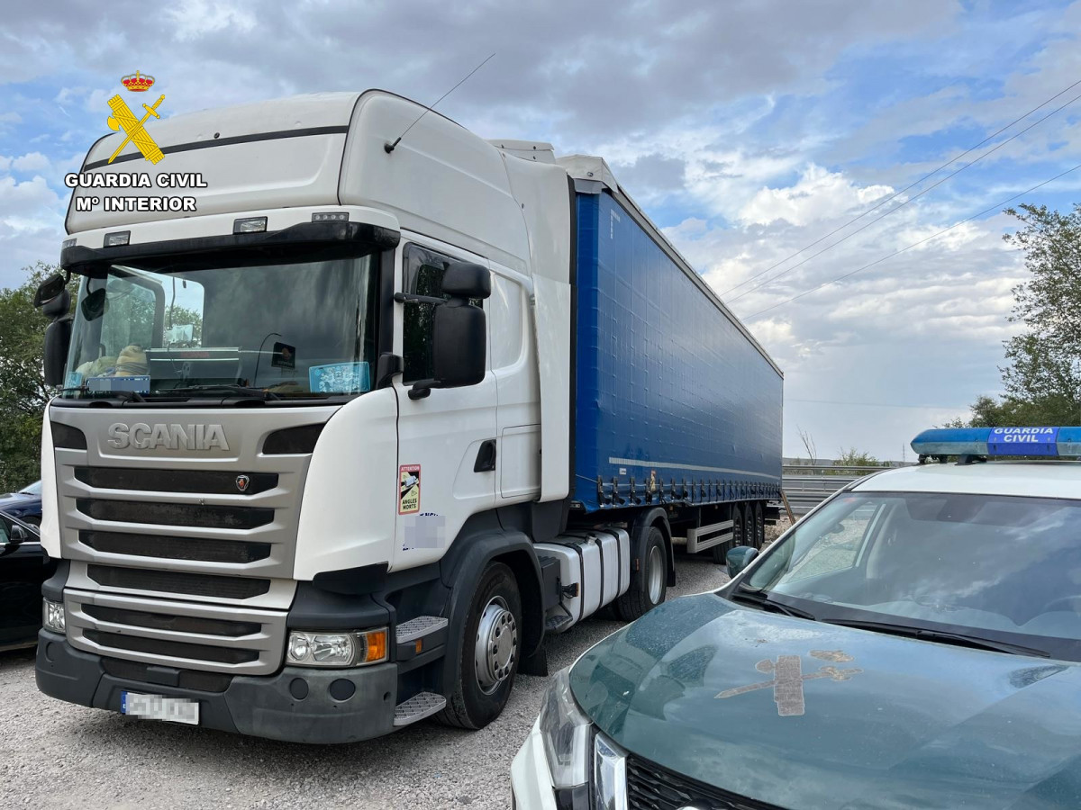 20230911 Foto camion robado Villamuriel