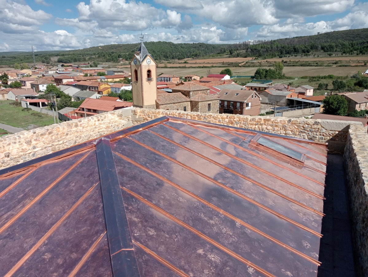 Restauracion cubierta castillo de villapadierna (3)