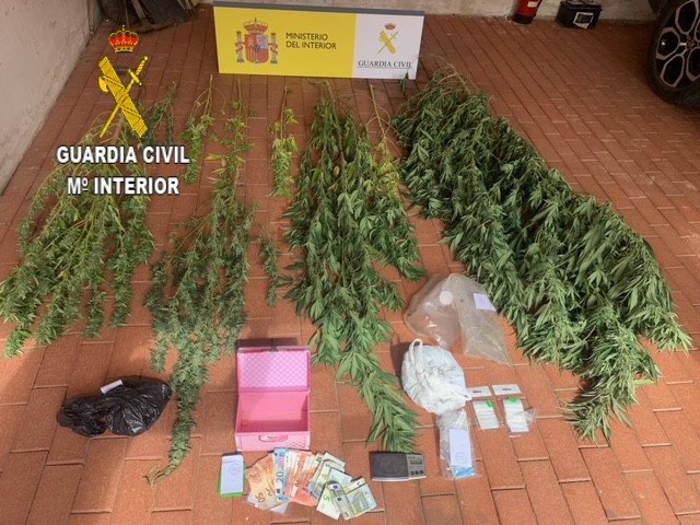 Droga decomisada sahagun guardia civil