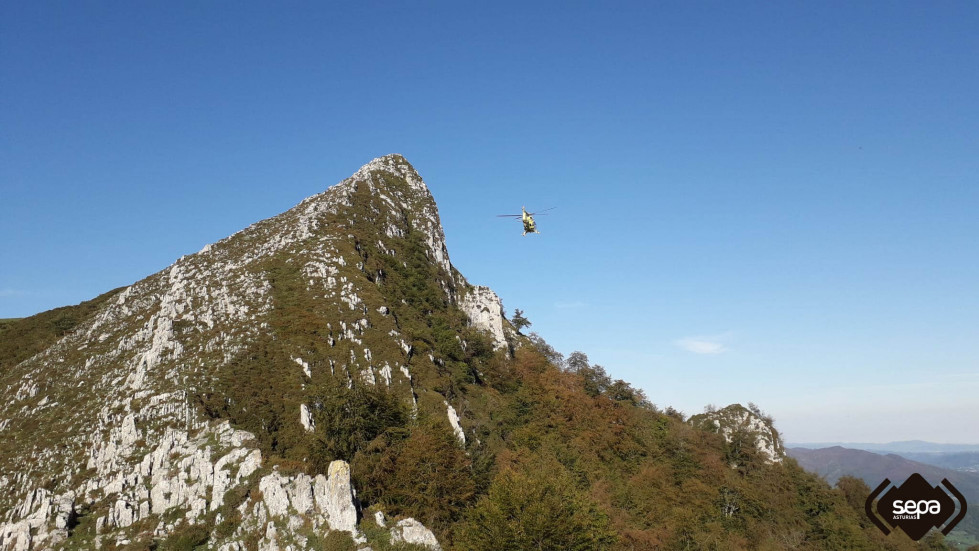 Busqueda desaparecido SEPA2023.10.01 RASTREO MONTAÑA SOBRESCOBIO2