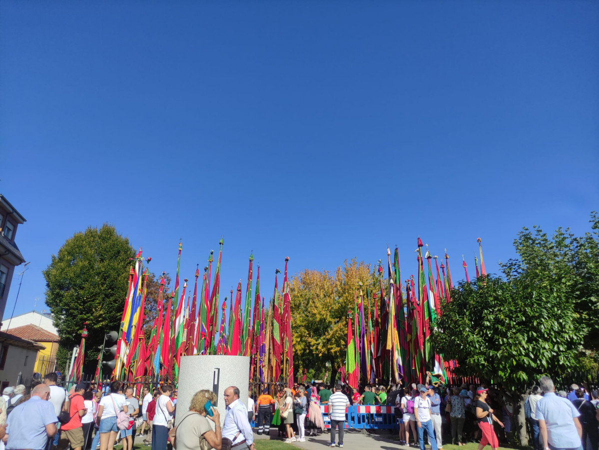 Pendones romeria san froilan la virgen 2023 (6)