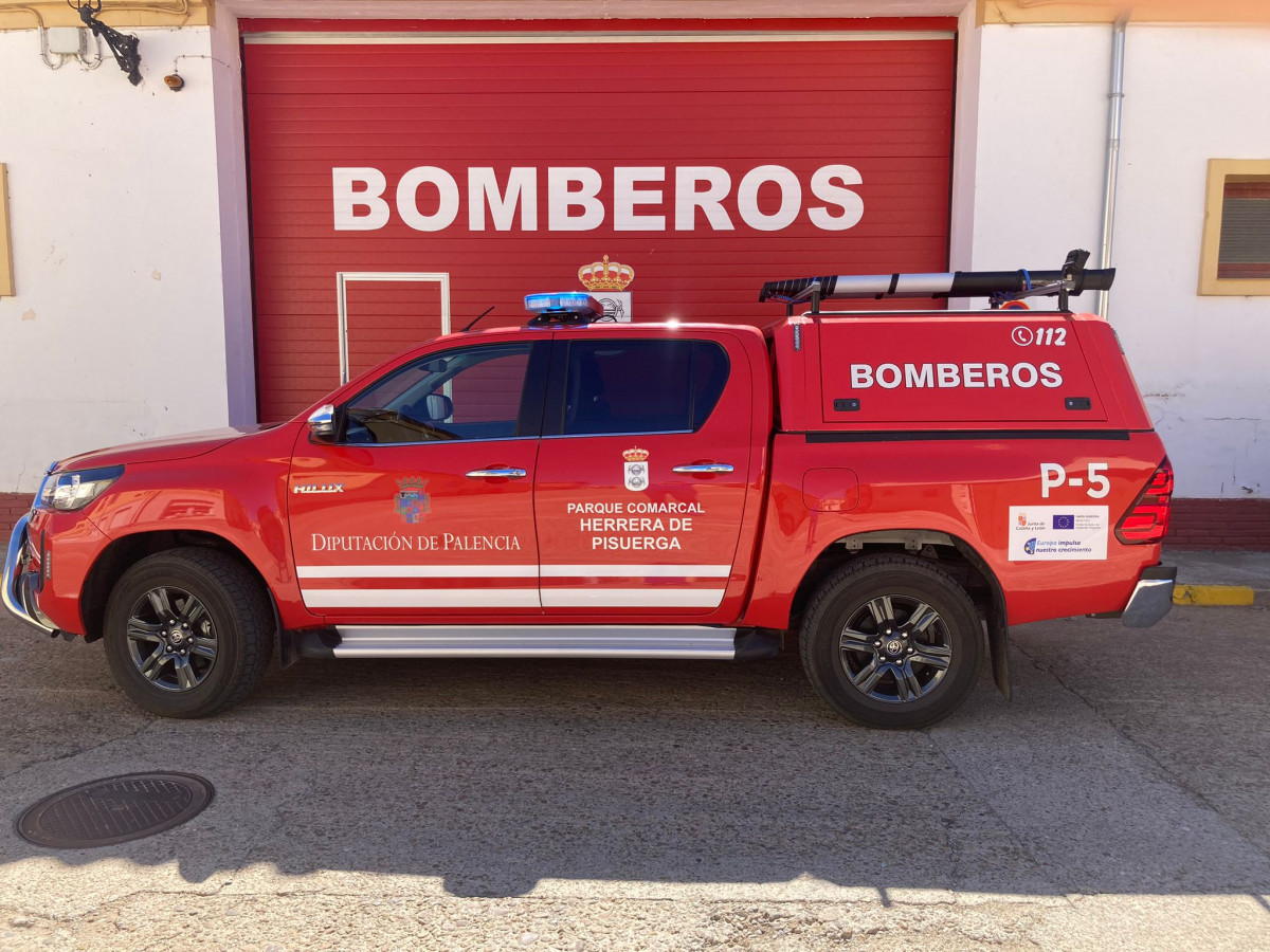 Pick up bomberos de herrera