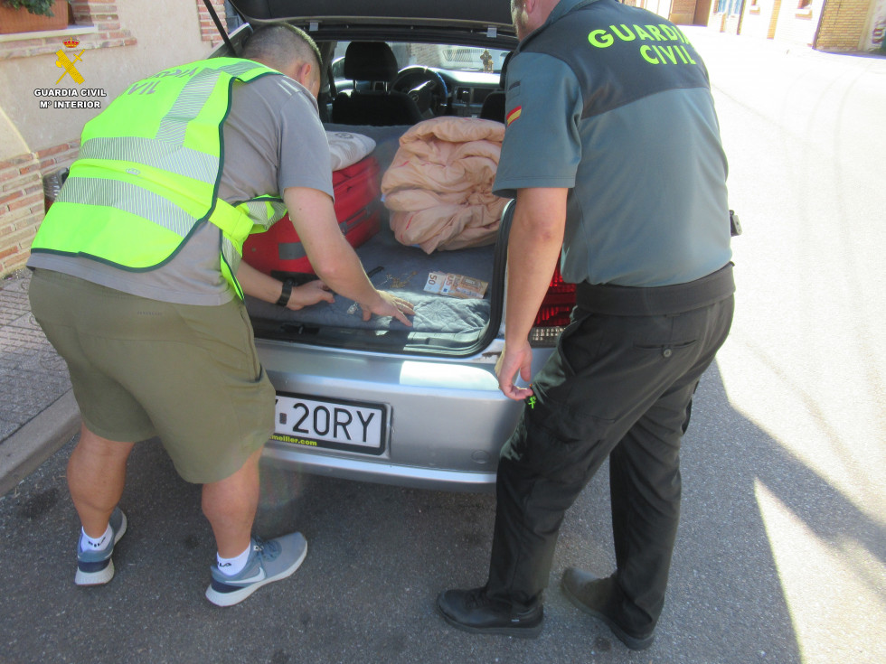 Robo detencion guardia civil palencia