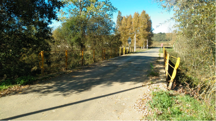 Antes carretera quintana de fon y revilla dipu