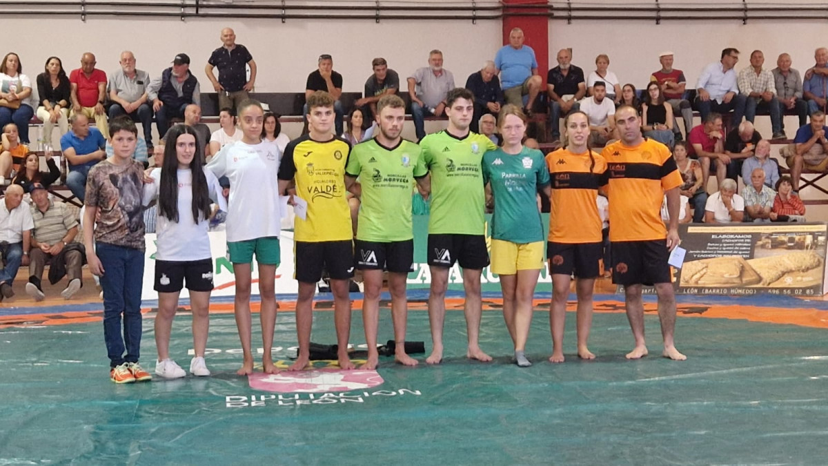 Corro lucha leonesa el pilar bou00f1ar  2023 liga de verano Dani Alfageme (4)