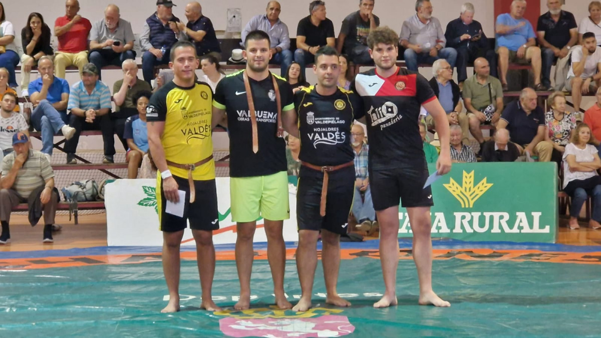 Corro lucha leonesa el pilar bou00f1ar  2023 liga de verano Dani Alfageme (5)