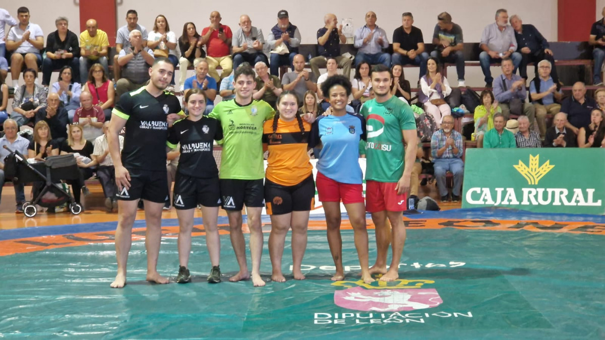 Corro lucha leonesa el pilar bou00f1ar  2023 liga de verano Dani Alfageme (6)
