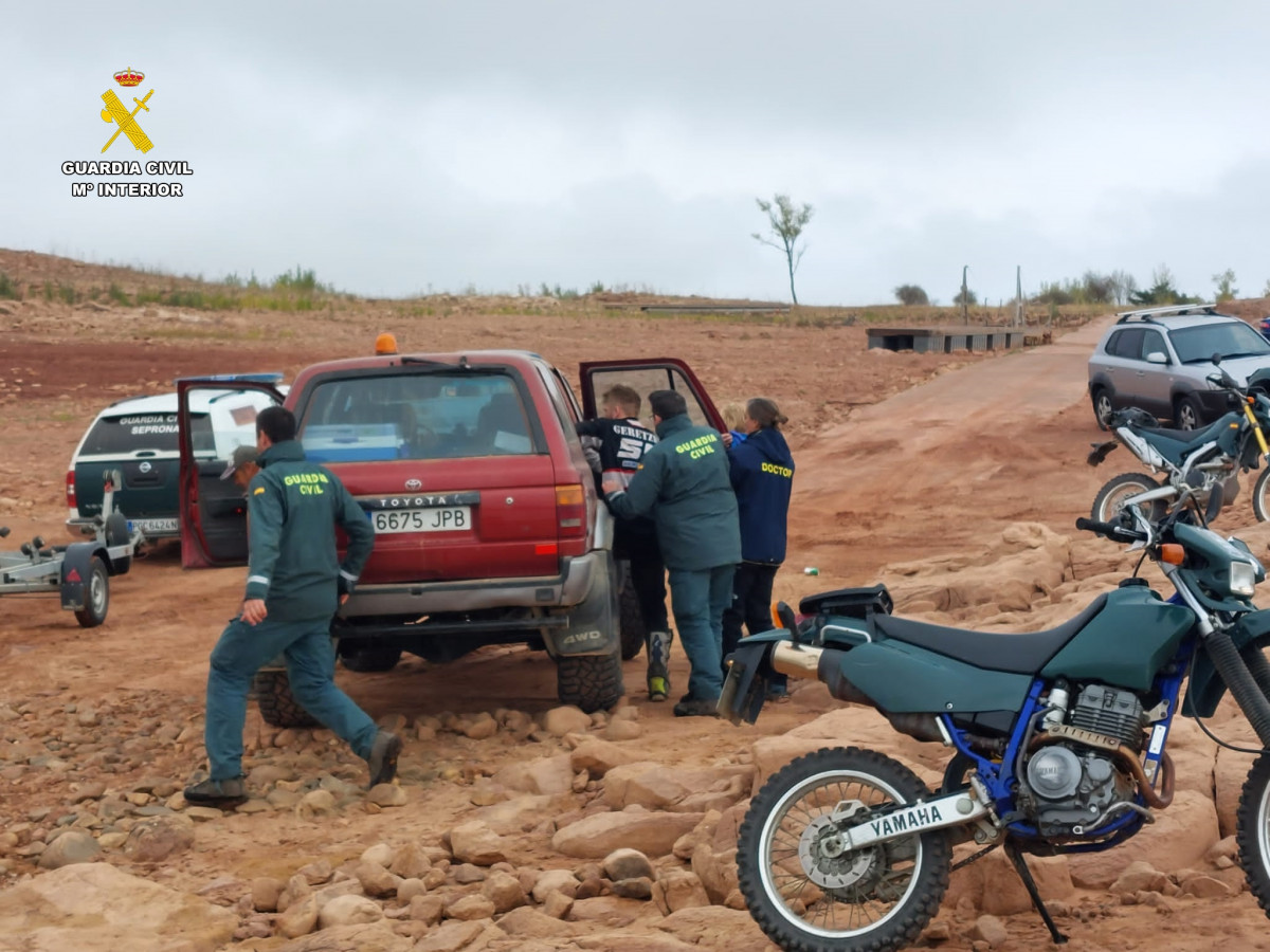 24MX Hixpania Hard Enduro de Aguilar Guardia Civil P.