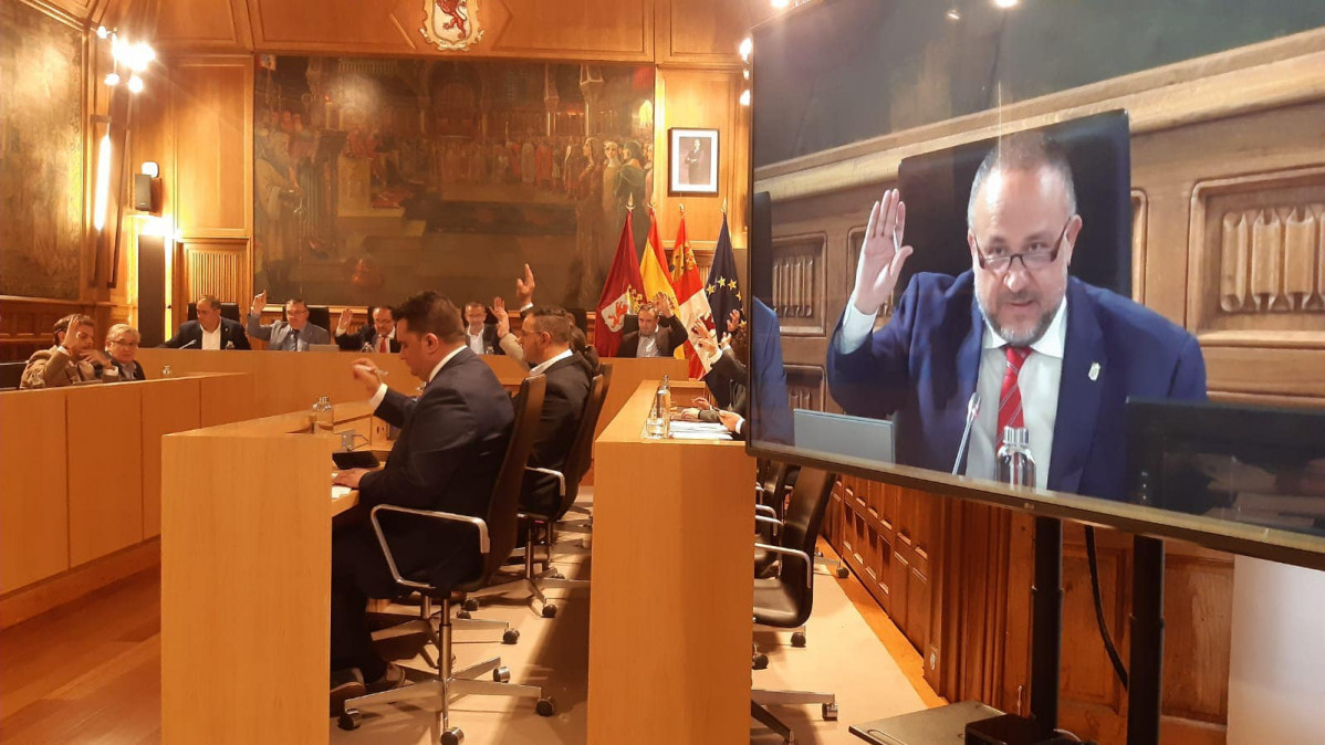 Pleno diputacion de leon