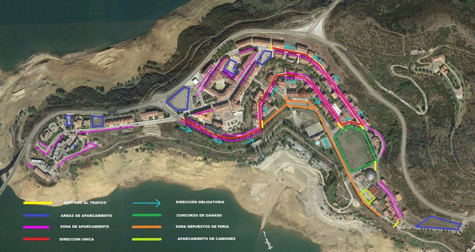 Plano feria ganadera de riau00f1o