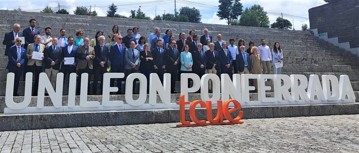 Foto archivo   Jurado, premiados y autoridades  entrega premios en Ponferrada de Ediciu00f3n 2022