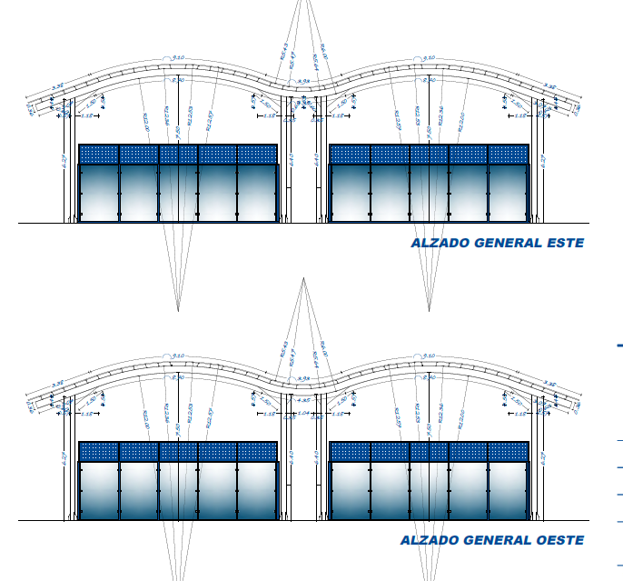 Pistas de padel guardo proyecto