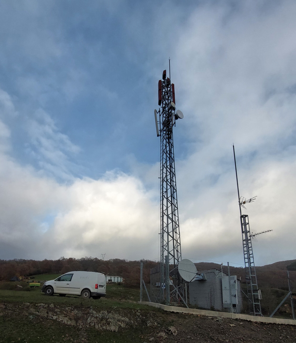 Repetidor antena villacorta