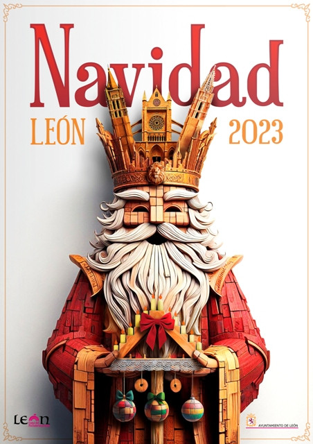 Cartel navidad 2023 leon