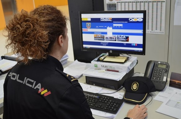 ESTAFA SAN ANDRES policia nacional