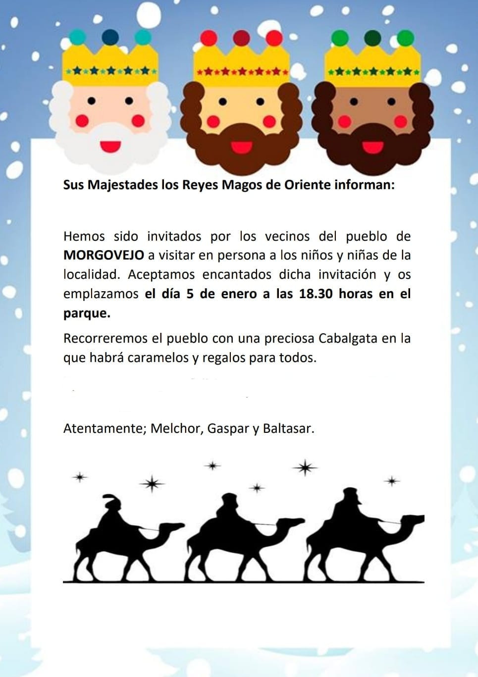 Reyes magos morgovejo 1