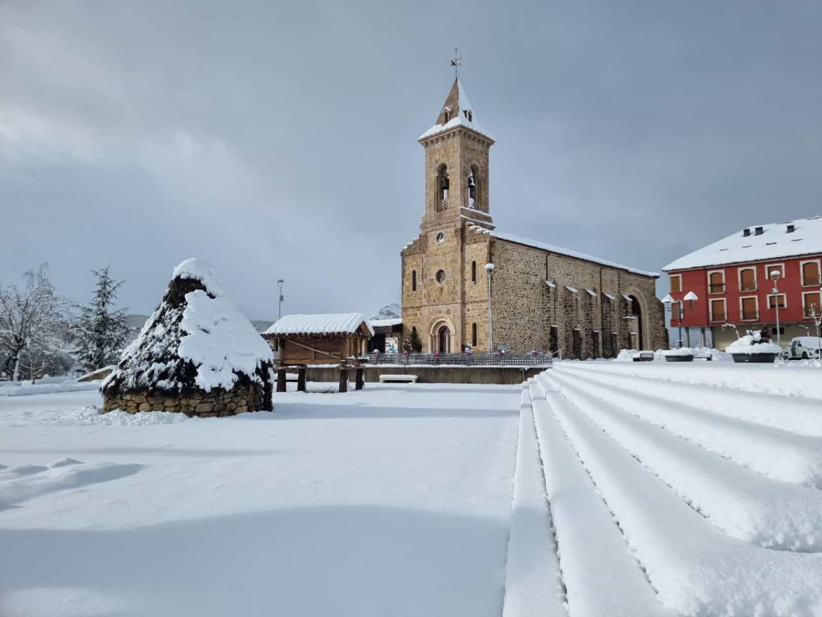 Riaño   Lidia del Blanco   nieve 2024