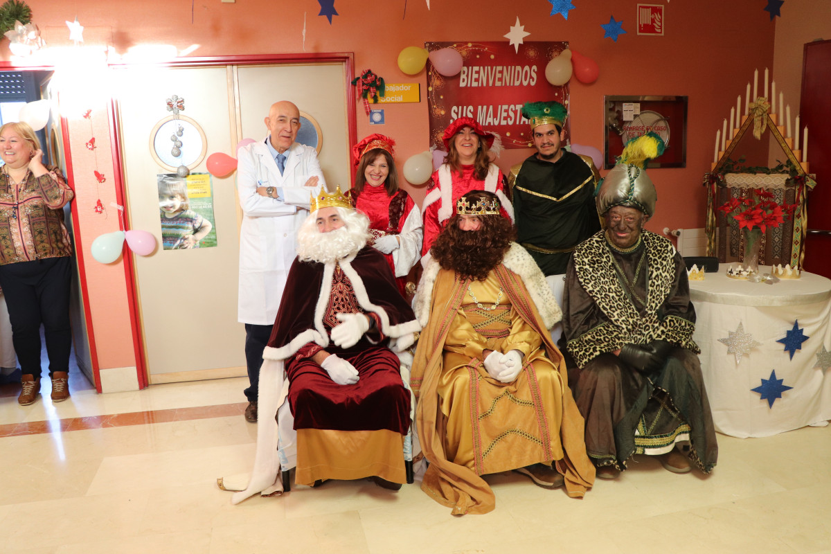 Reyes magos 2024 navidad hospital monte san isidro