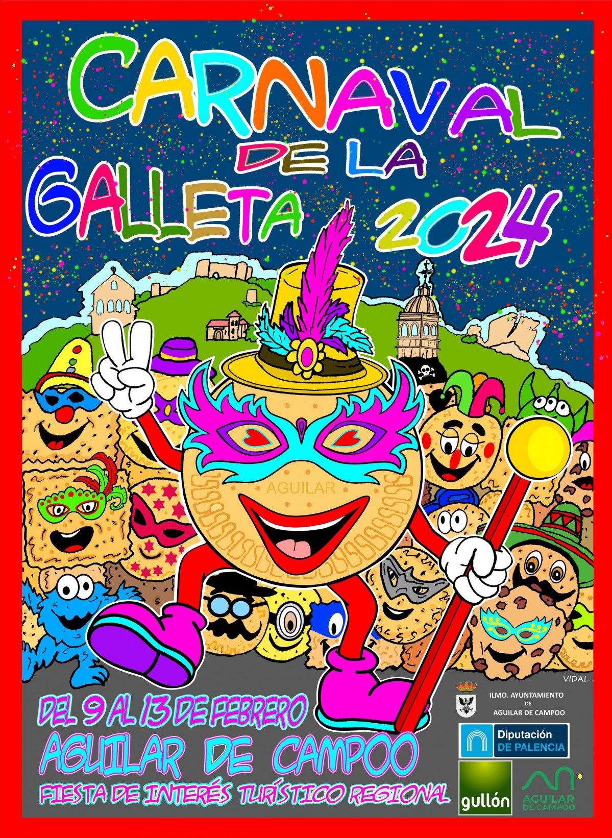 Carnaval de la Galleta aguilar Cartel 2024