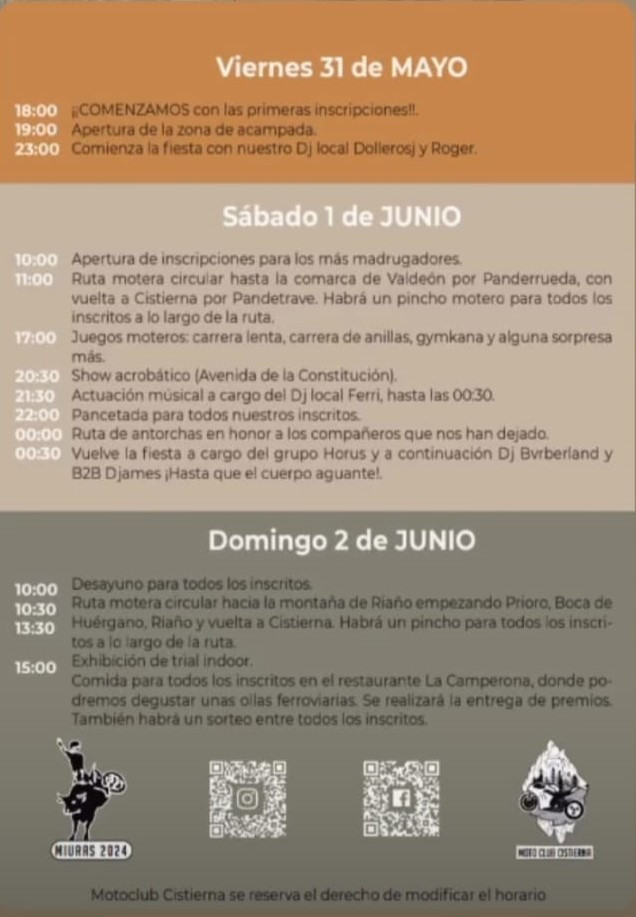 Programa miuras 2024