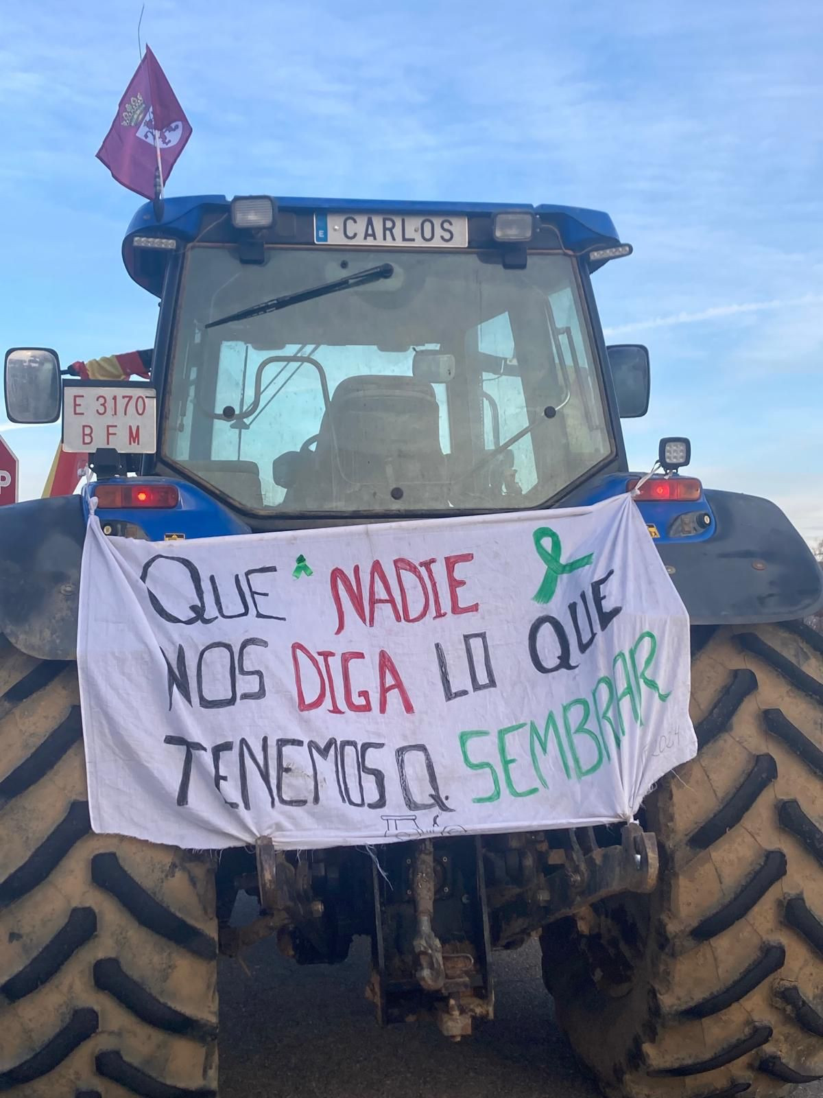 Tractorada leon 6 febrero 12