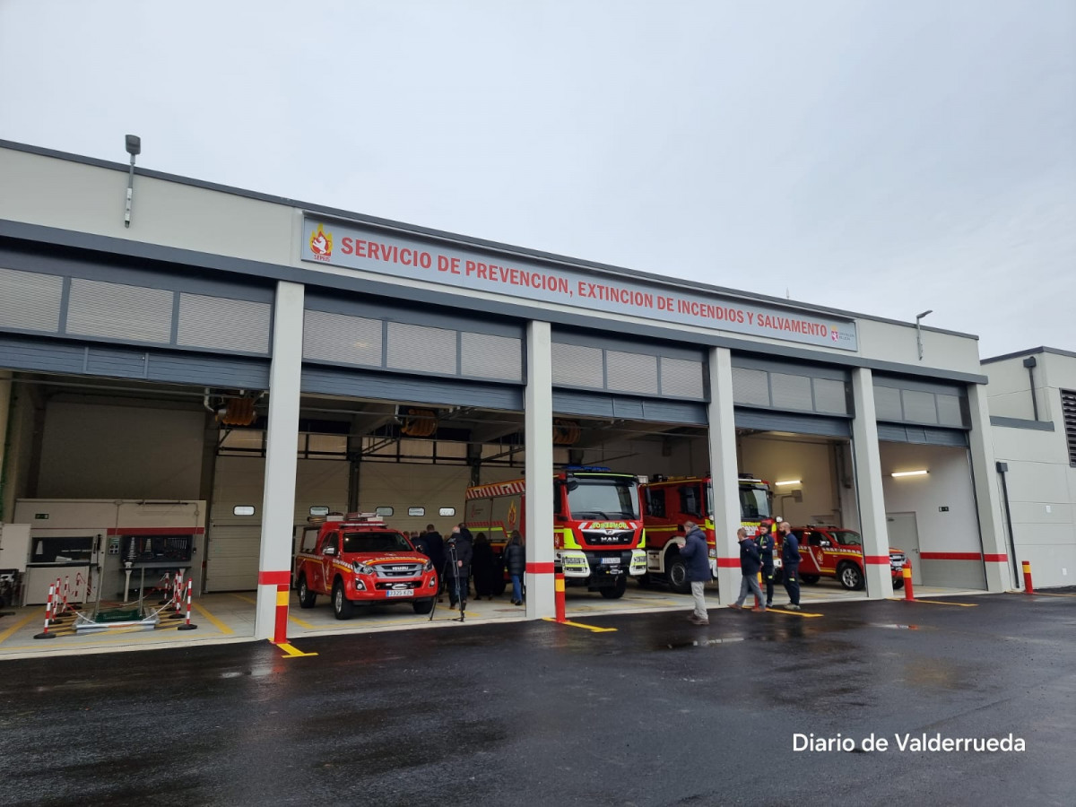 Inauguracion parque de bomberos cistierna