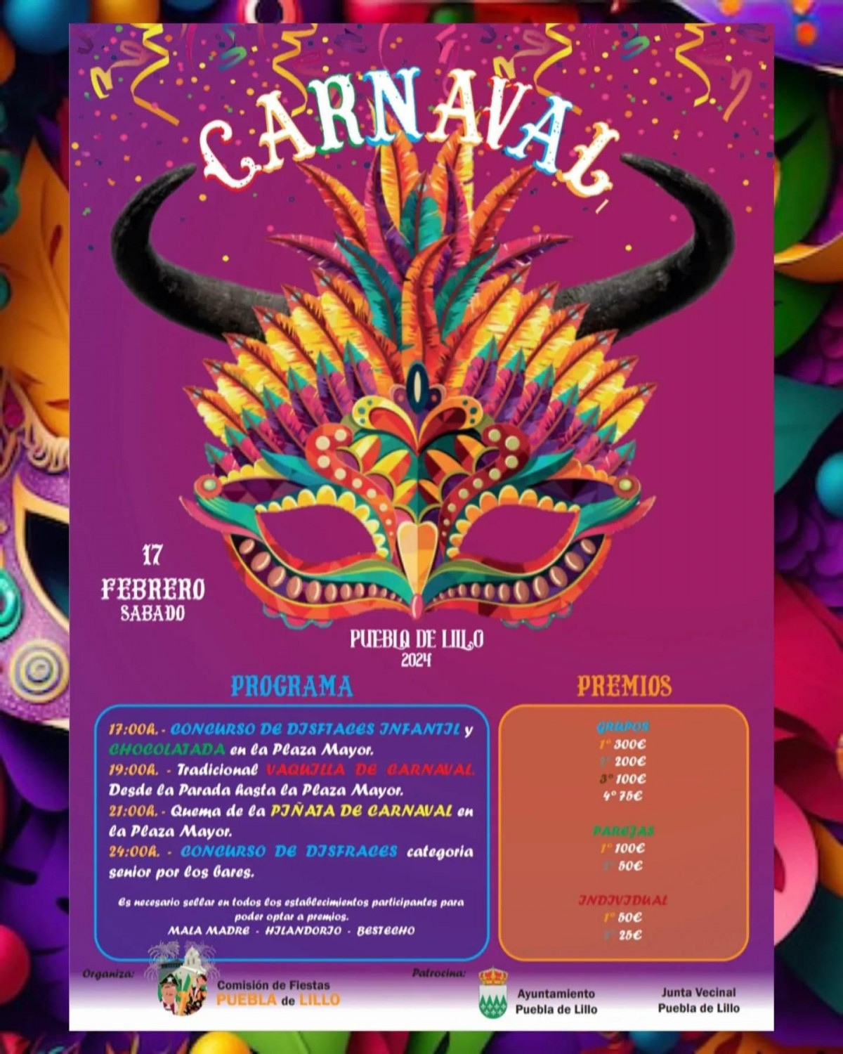 Carnaval Puebla de Lillo 2024
