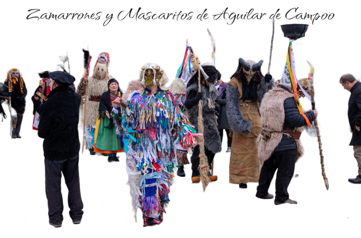 Zamarrones y Mascaritos aguilar de campoo (2)