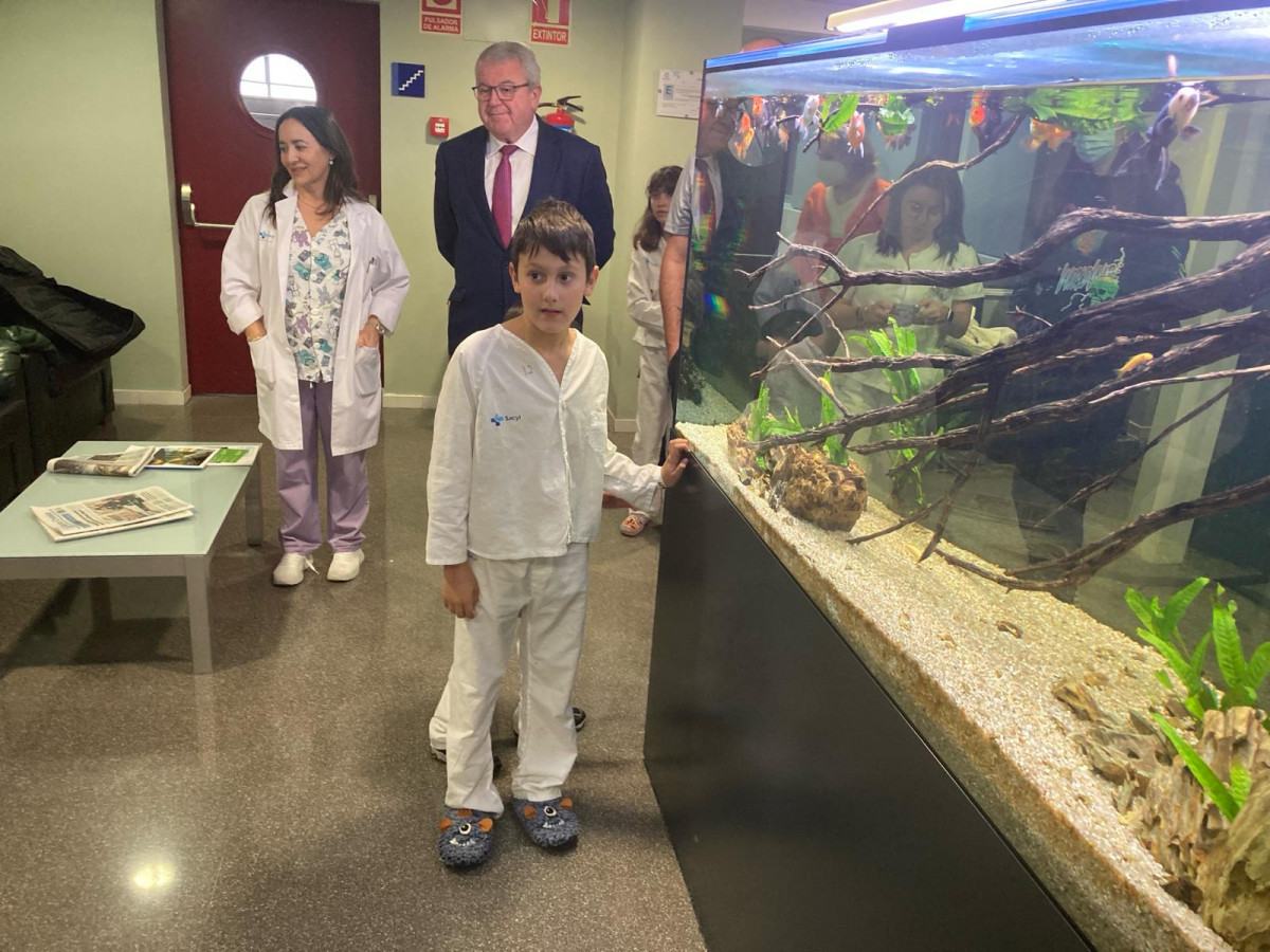 Nuevo acuario hospital de leon