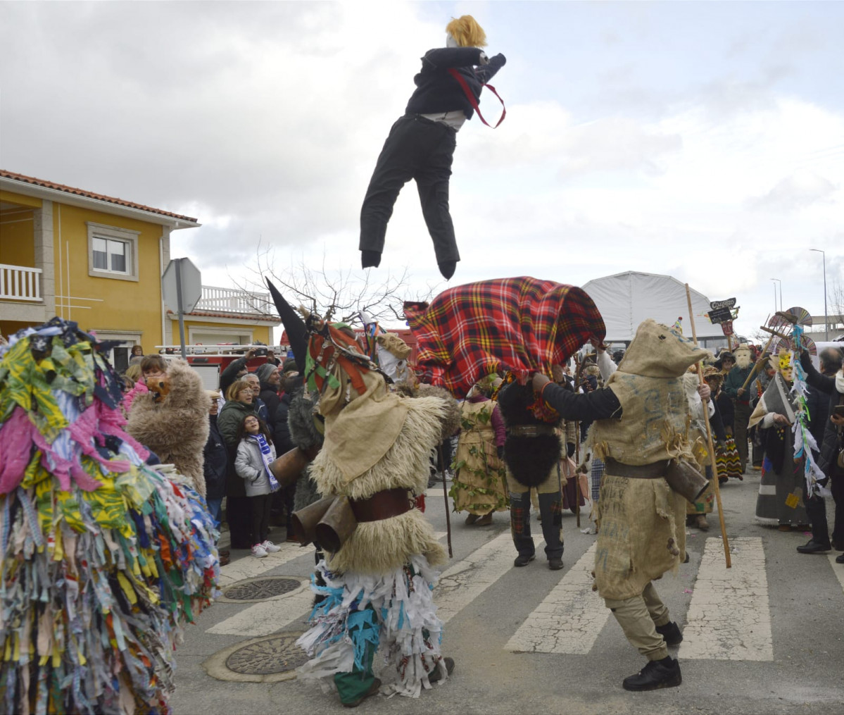 Zamarrones y mascaritos aguilar Encuentro de Rituales Ancestrales de Bemposta (2)