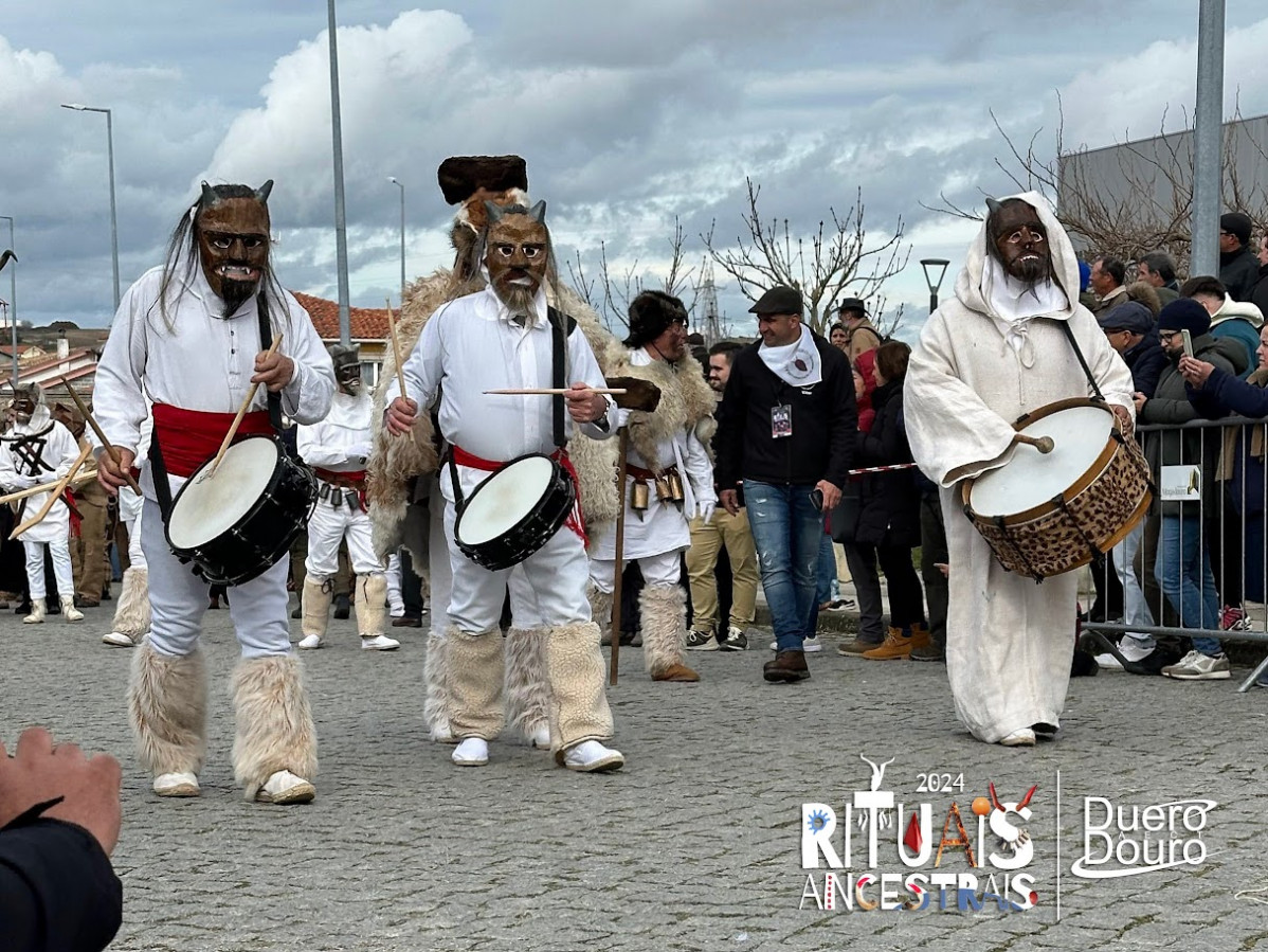 Encuentro rituales ancestrales antruejos leoneses