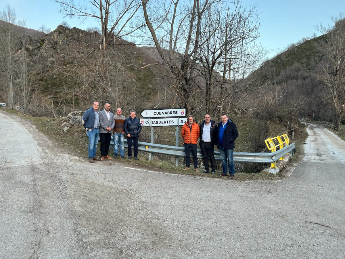 Visita carretera Cuu00e9nabres y Casasuertes