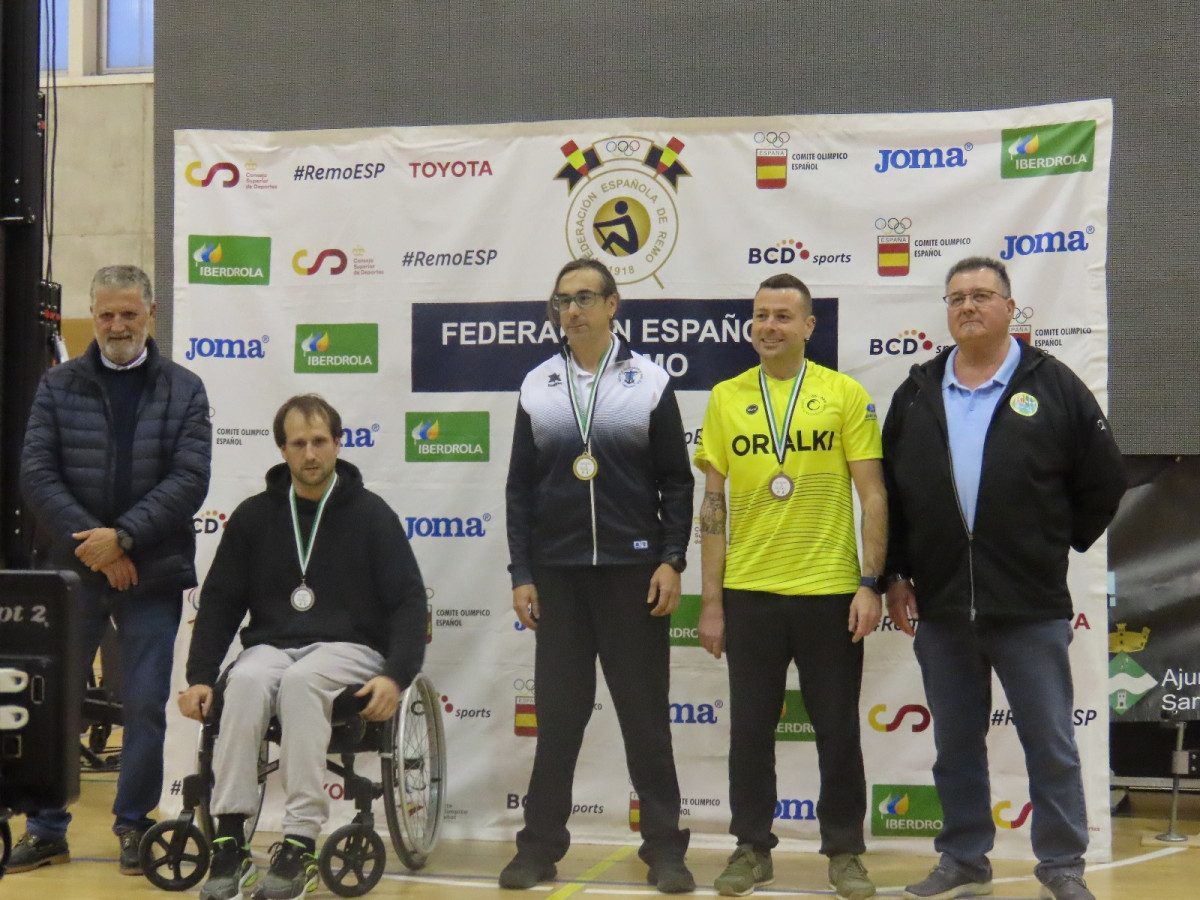 Podium del Open