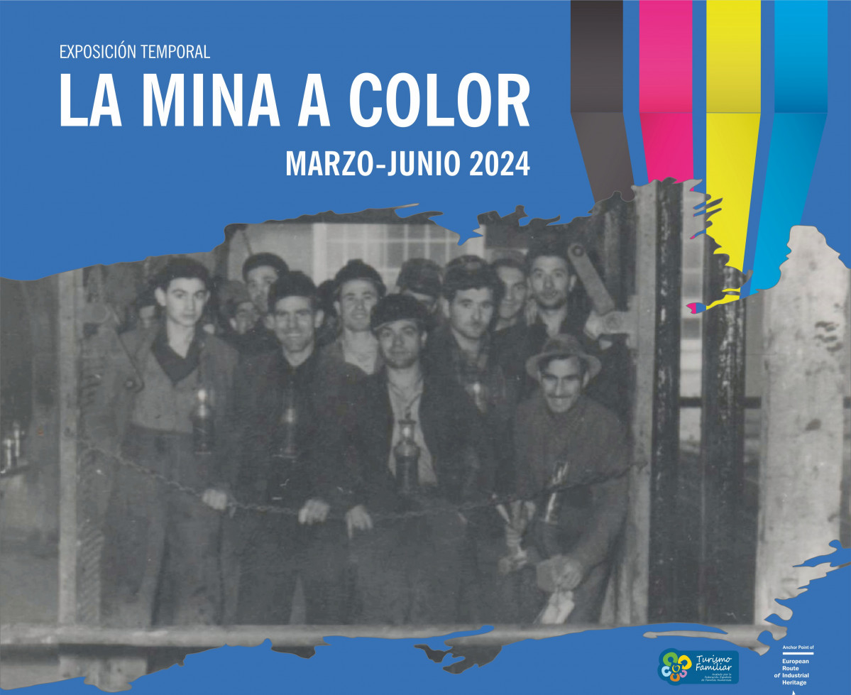 CARTEL LA MINA A COLOR