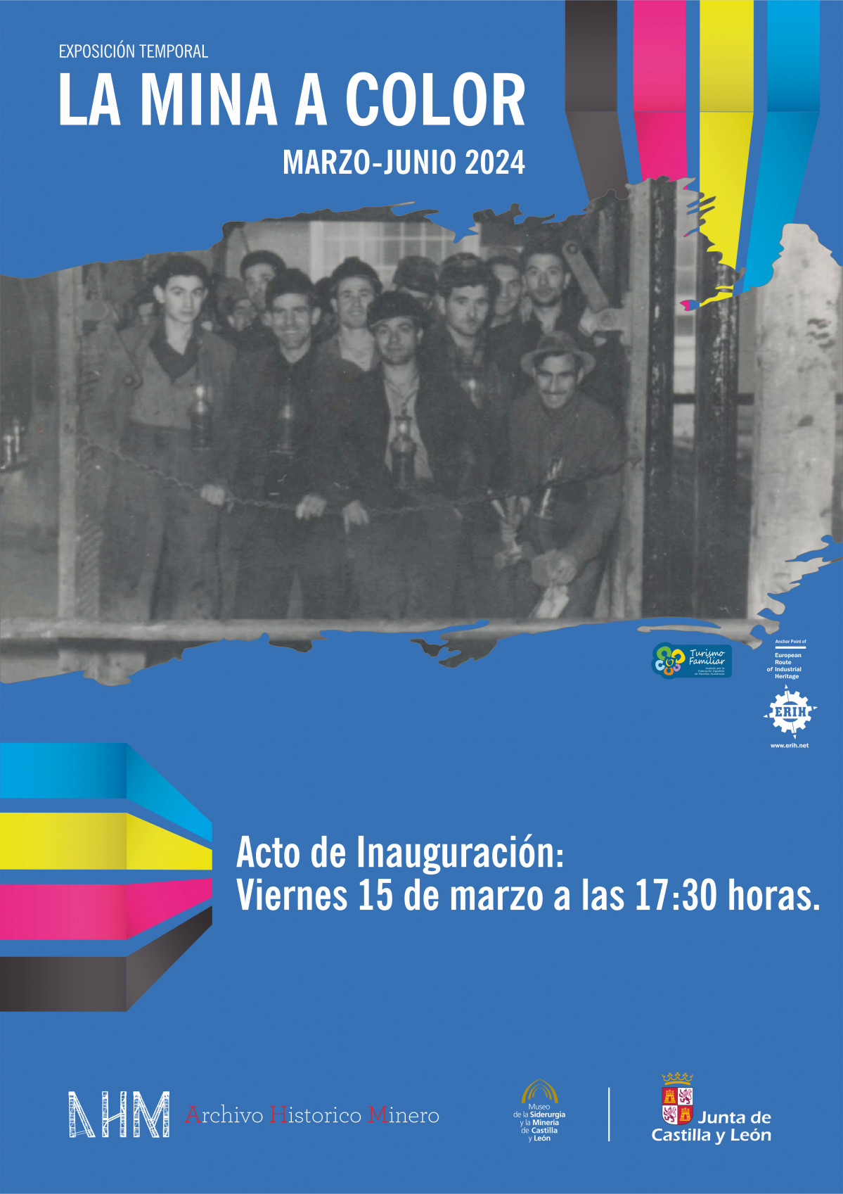 CARTEL LA MINA A COLOR