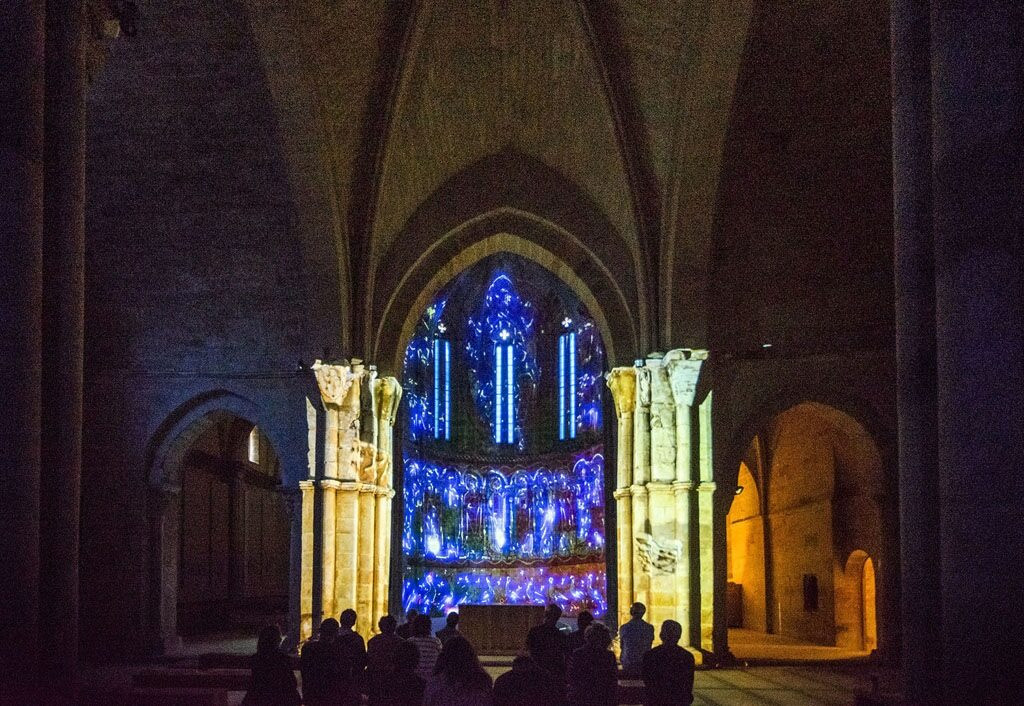 Monasterio santa maria la real aguilar centro expositivo rom