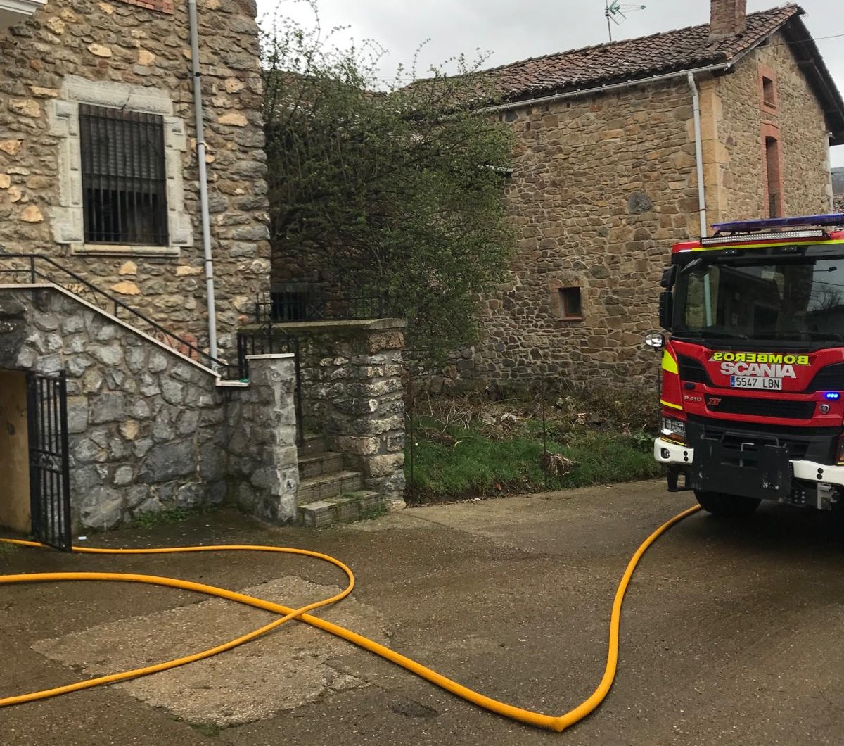 Incendio vivienda prioro