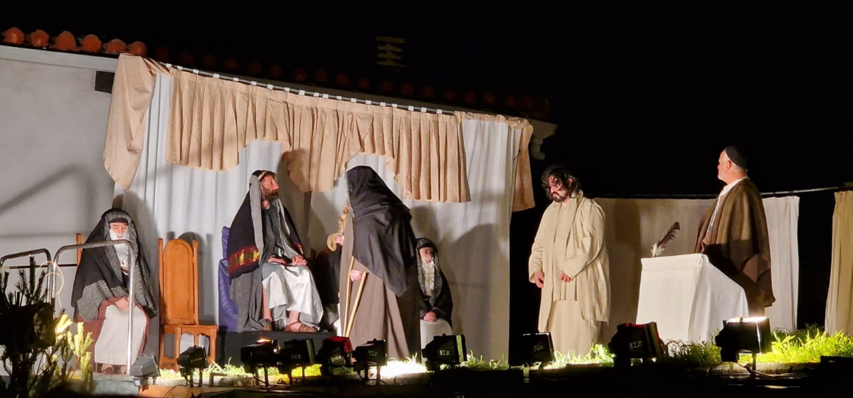 Representacion de la pasion guardo semana santa 2024 (4)