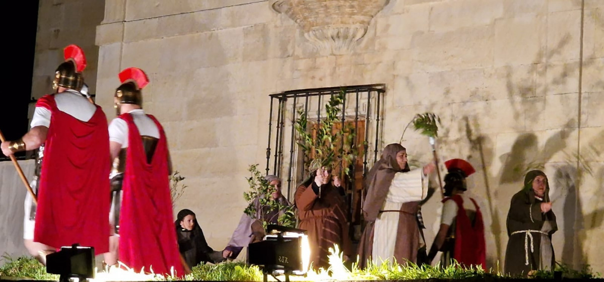 Representacion de la pasion guardo semana santa 2024 (19)