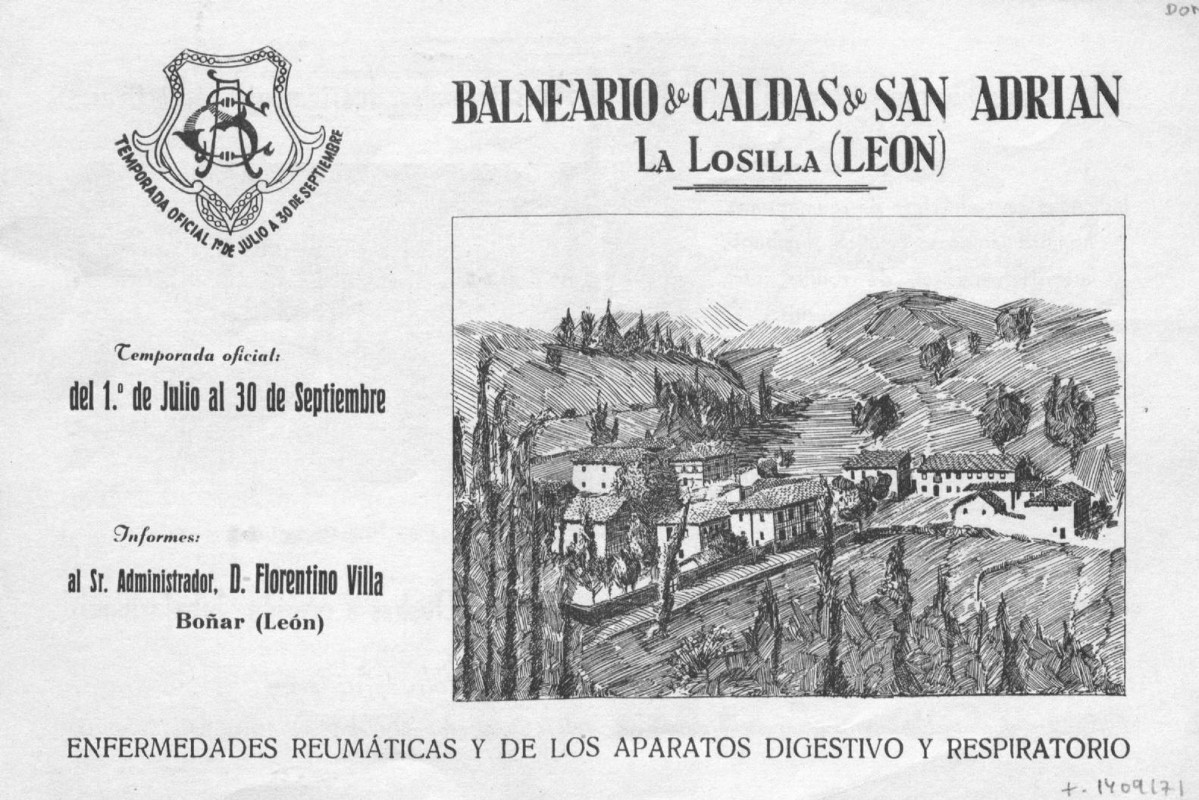 Balneario de caldas de san adrian la losilla