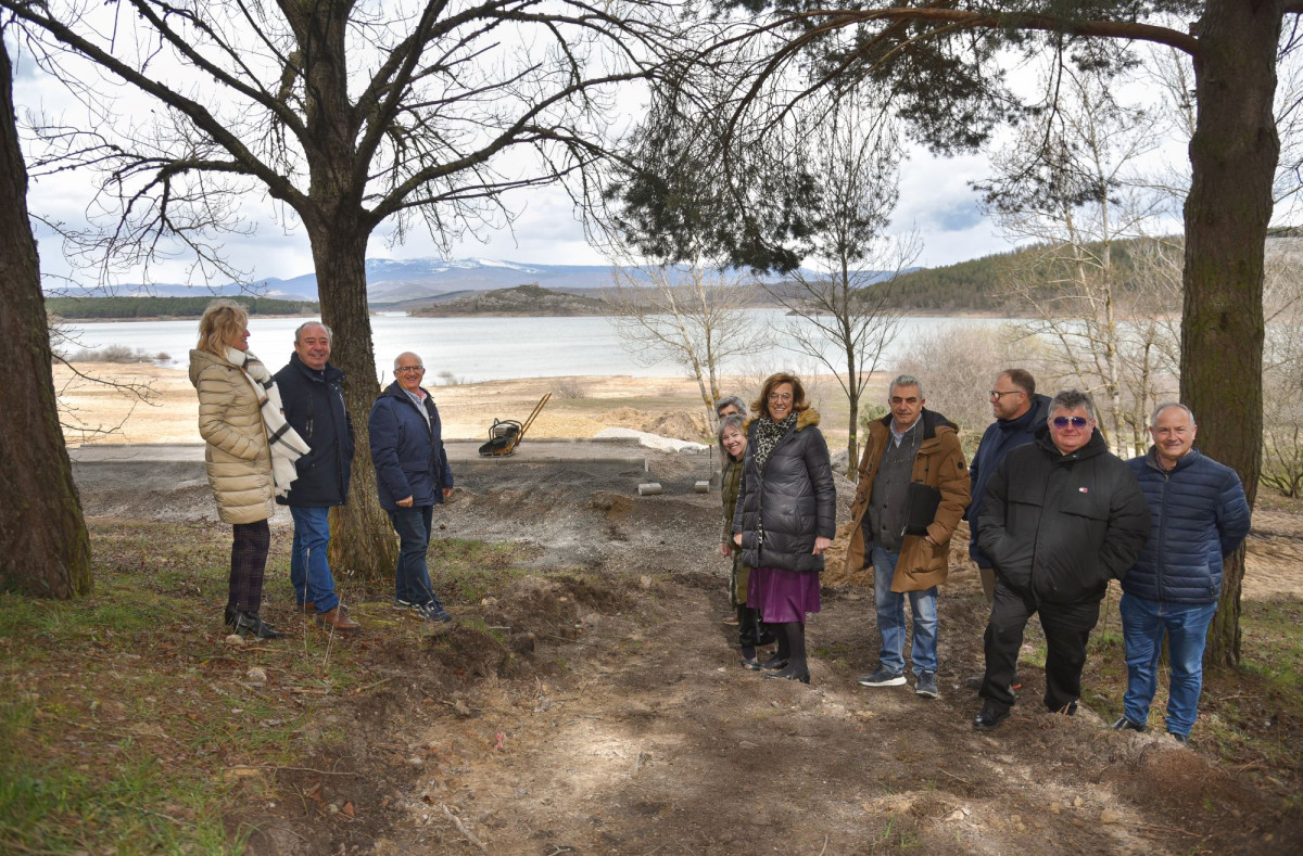 Playa del embalse de aguilar 2