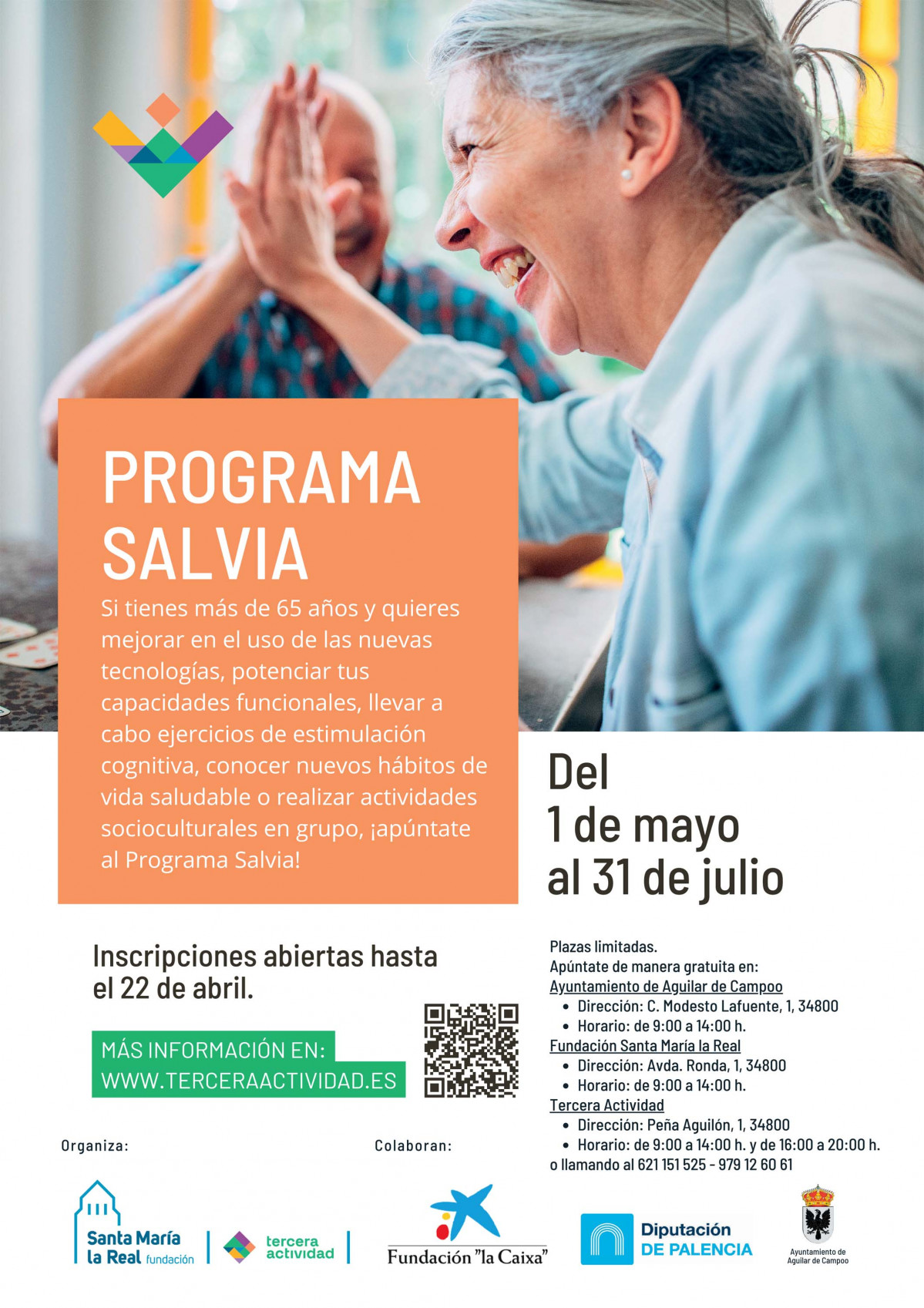 Fundacion TerceraActividad Cartel Salvia Aguilar