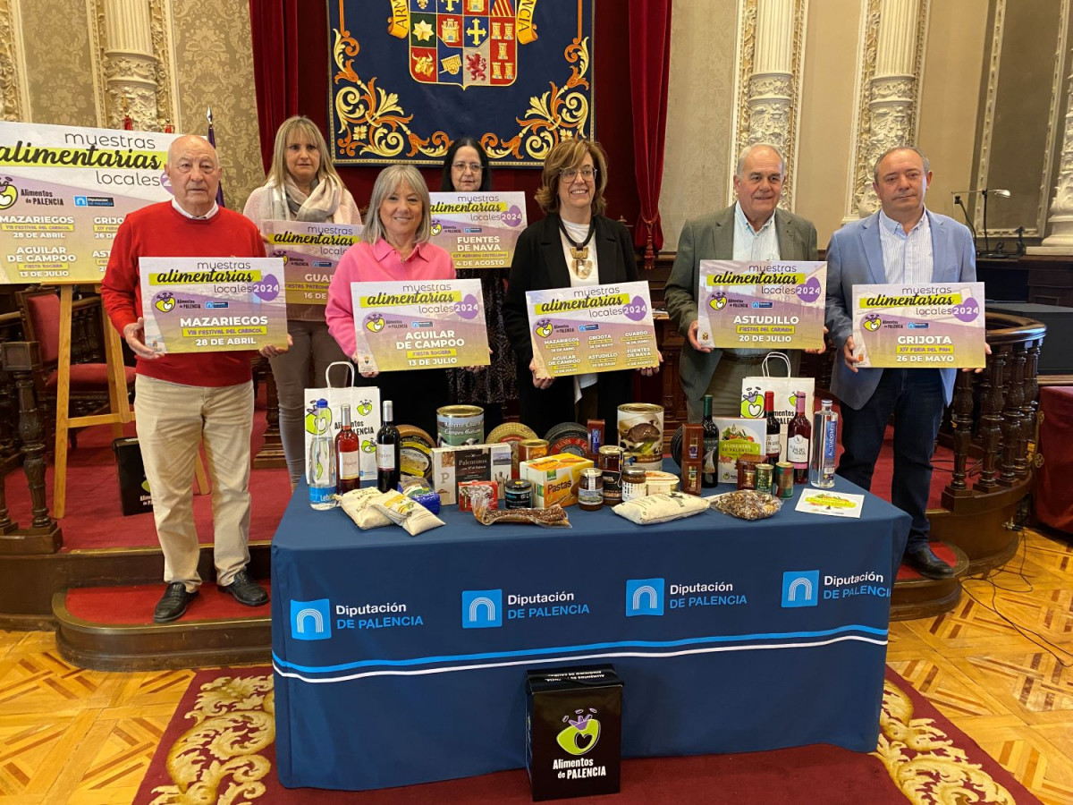 Muestras alimentarias alimentos de palencia 2024