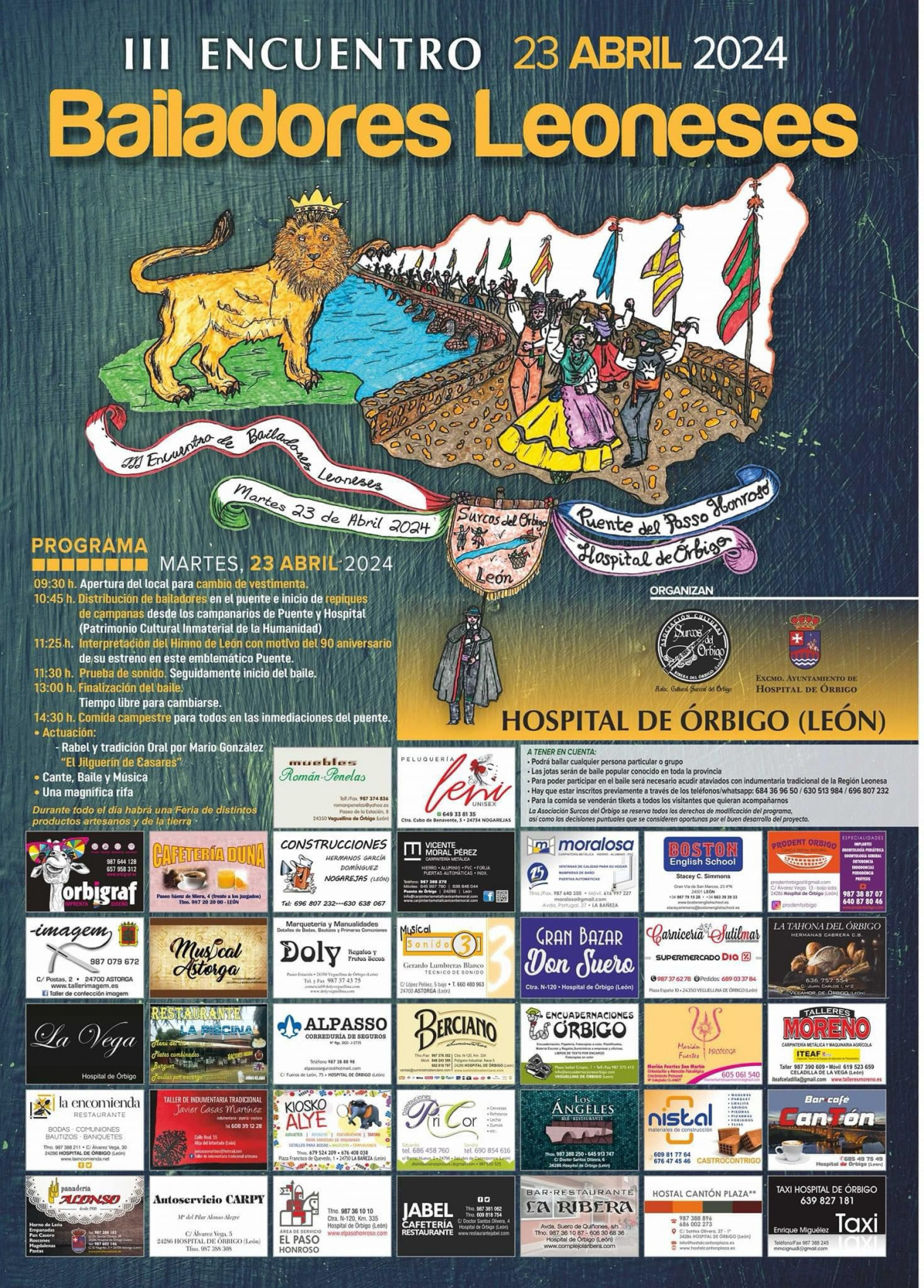 Cartel encunetro bailadores