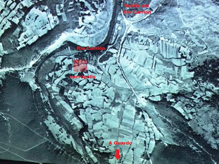Imagen aerea ubicacion necropolis velilla wikipedia