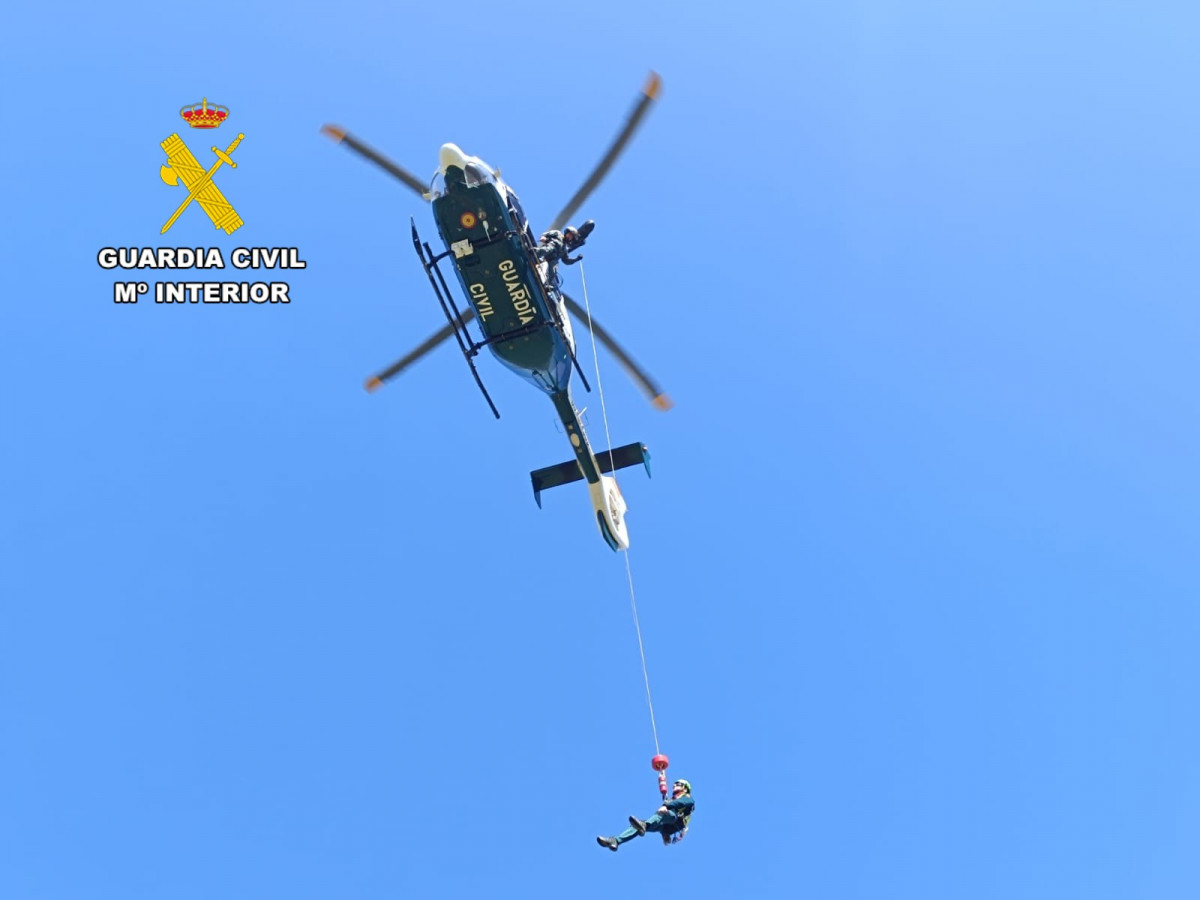 Nuevo helicoptero unidad aerea de leon