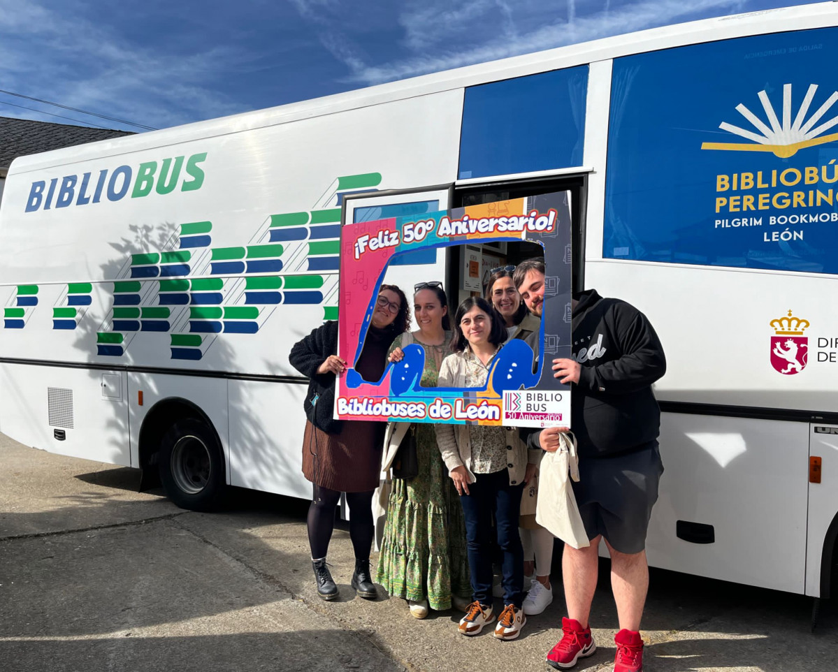 Bibliobuses 50 aniversario